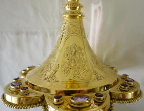 Antique Irish Gothic Chalice